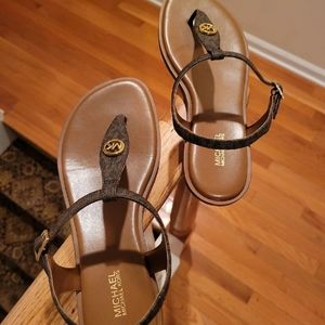 Michael Kors Monogram Sandals